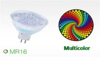 LAMPARA MR 16 MULTICOLOR